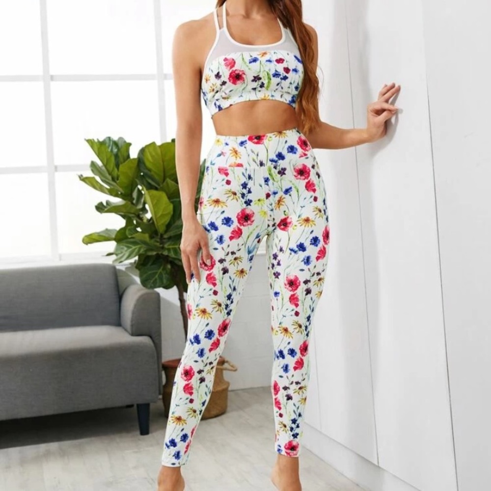 Legging with matching bralette